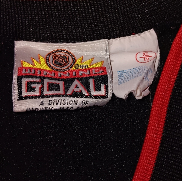 90s Detroit Red Wings Vintage Vintage Hockey Jersey NHL - Picture 4 of 6